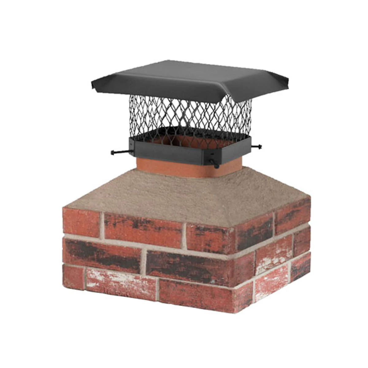 HY-C Stainless Steel Single Flue Chimney Cap - Image 5