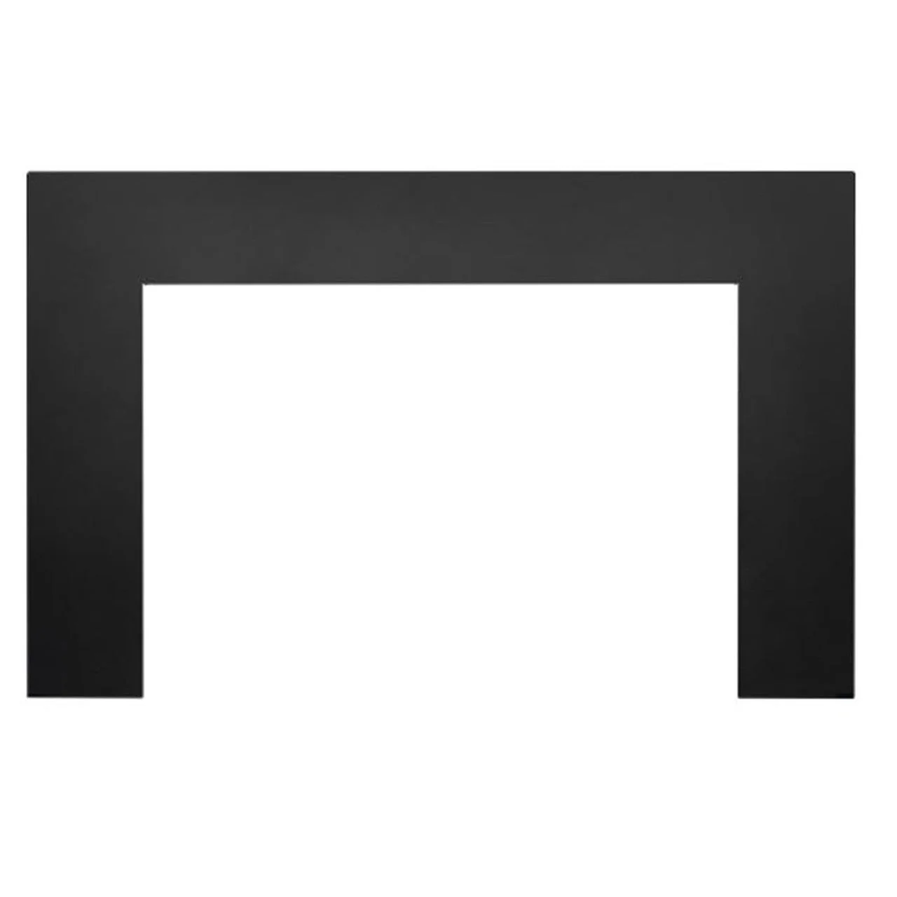 Large 3 Sided Backerplate Black (LBK3B3048)