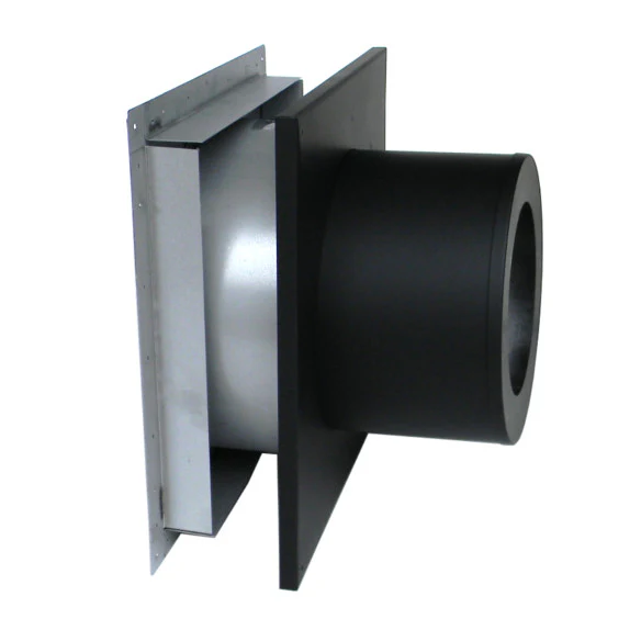 Rock-Vent Insulated Chimney Pipe Through the Wall Kit - Image 3