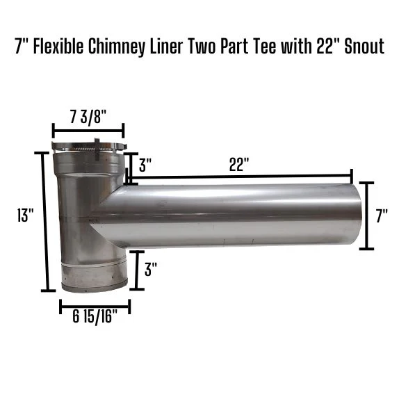 Standard Tee with 22 in. Snout and Tee Cap - Image 9